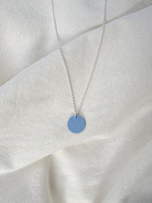 Disc Necklace Sky