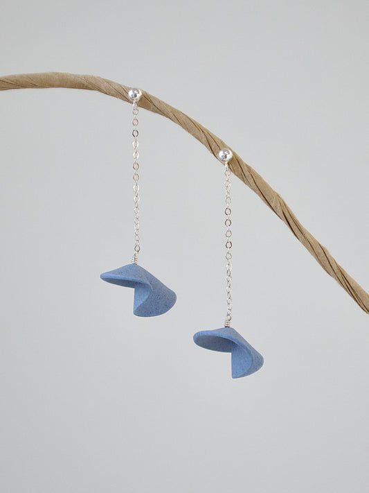 Turn Earrings Sky