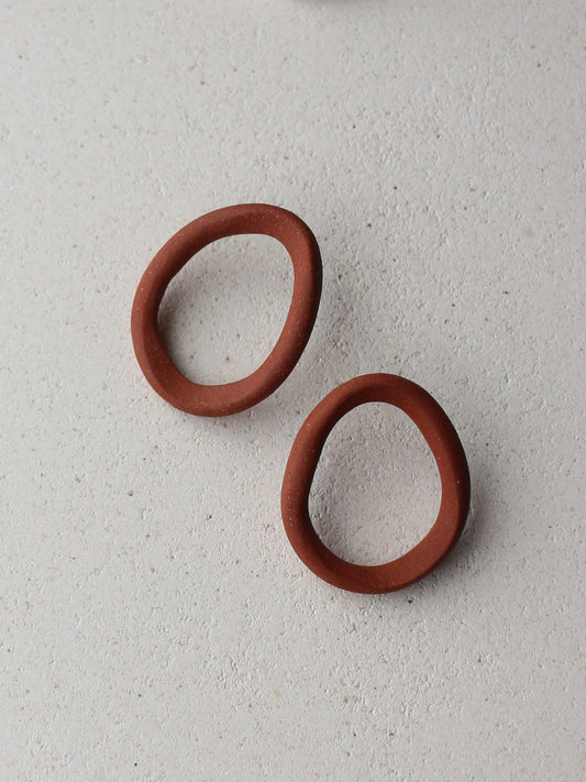 Droplet Earrings Rust