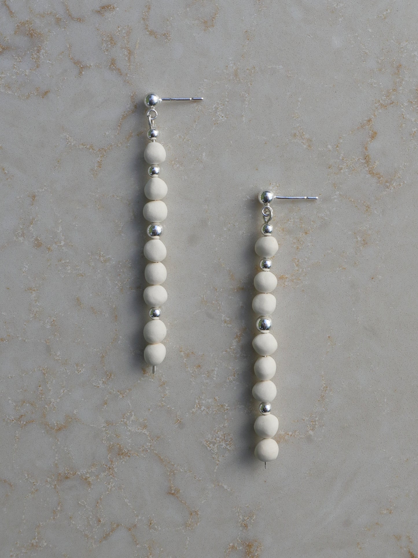 Aurora Earrings Porcelain