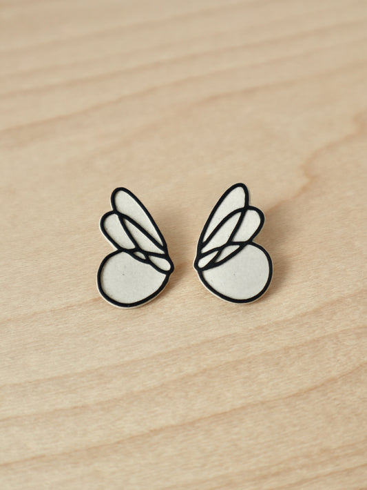 Butterfly Earrings Black