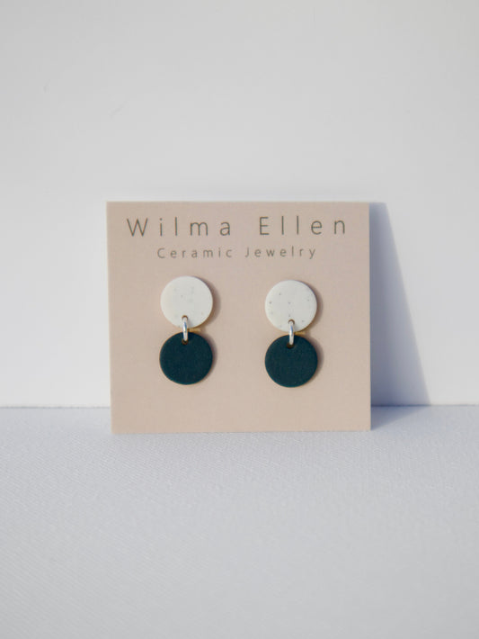 Duo Earrings Mineral Onyx