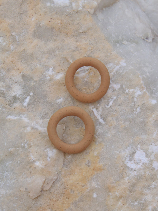 Loop Earrings Sand Wholesale