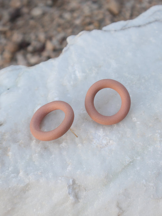 Loop Earrings Blush Wholesale