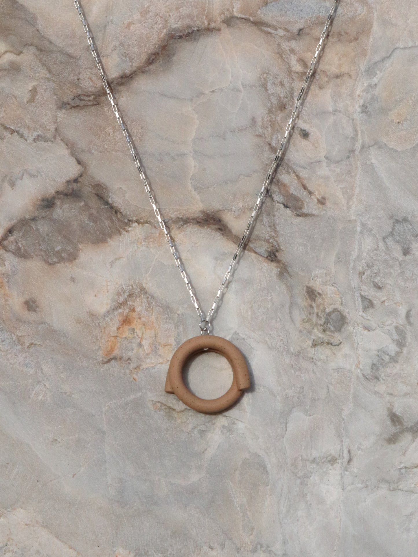 Encircle Necklace Sand