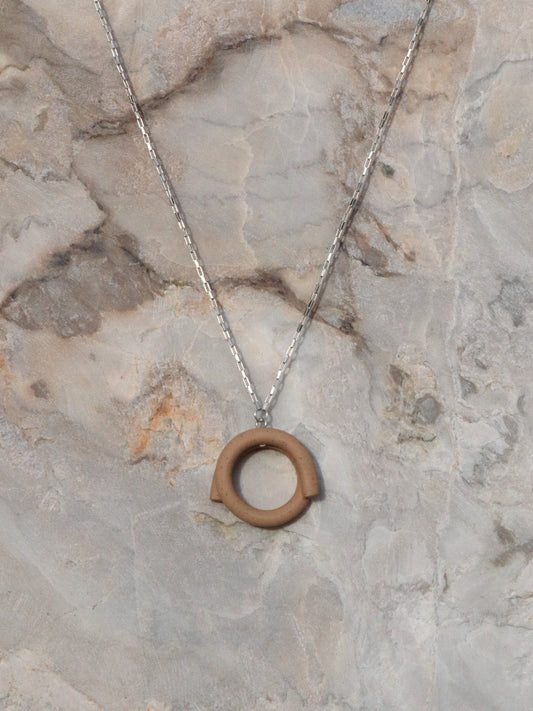 Encircle Necklace Sand