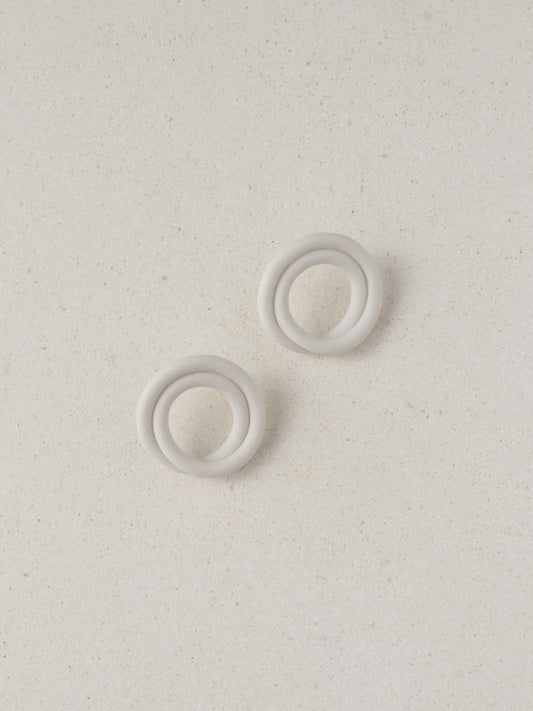 Swirl Earrings Porcelain Wholesale