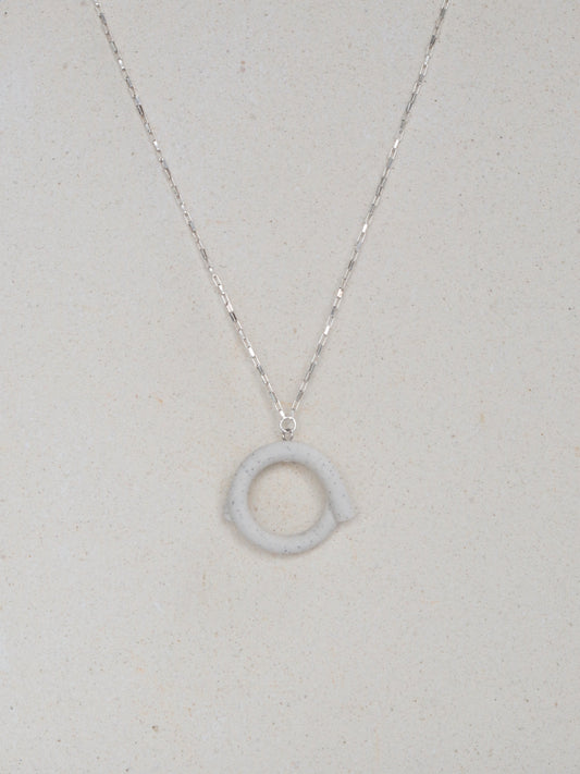 Encircle Necklace Mineral White Wholesale